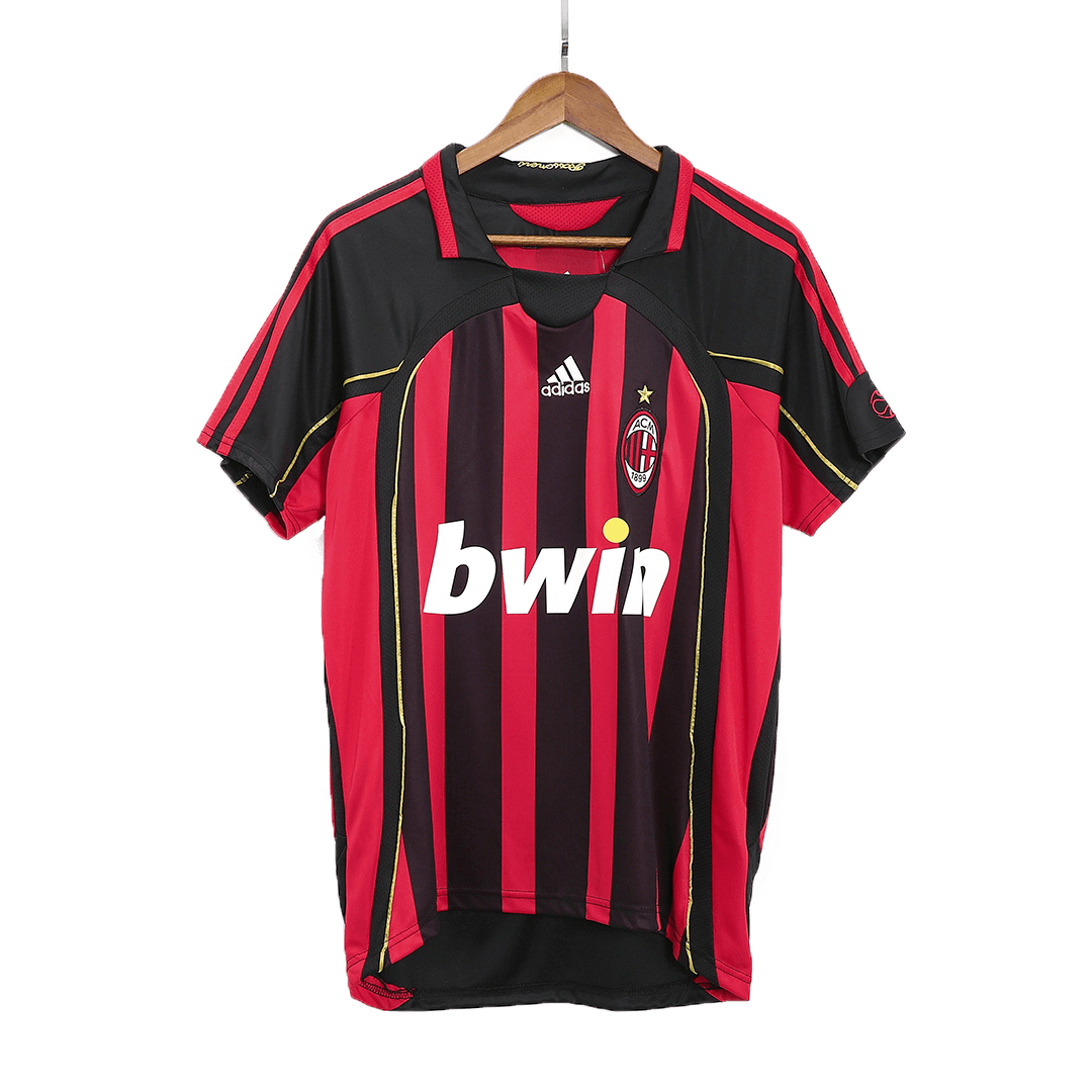 Camiseta de fútbol retro local del AC Milan RONALDO #99 2006/07