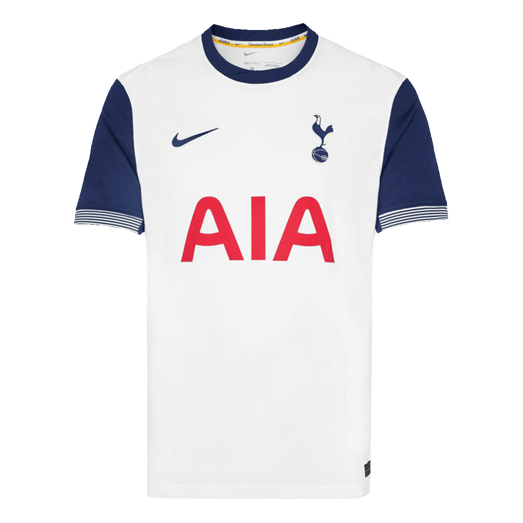 SON #7 Tottenham Hotspur Soccer Jersey Home Custom Shirt 2024/25