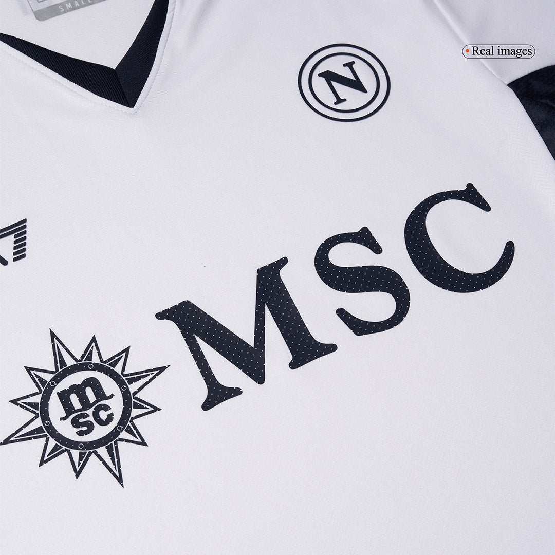 Authentic LUKAKU #11 Napoli Away Soccer Jersey 2024/25