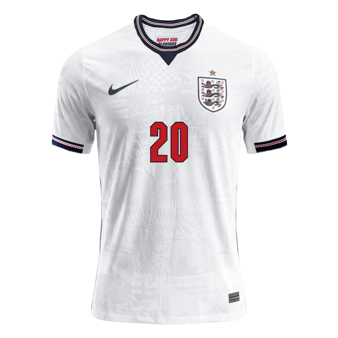 PALMER #20 England Home Player Version Jersey World Cup 2026