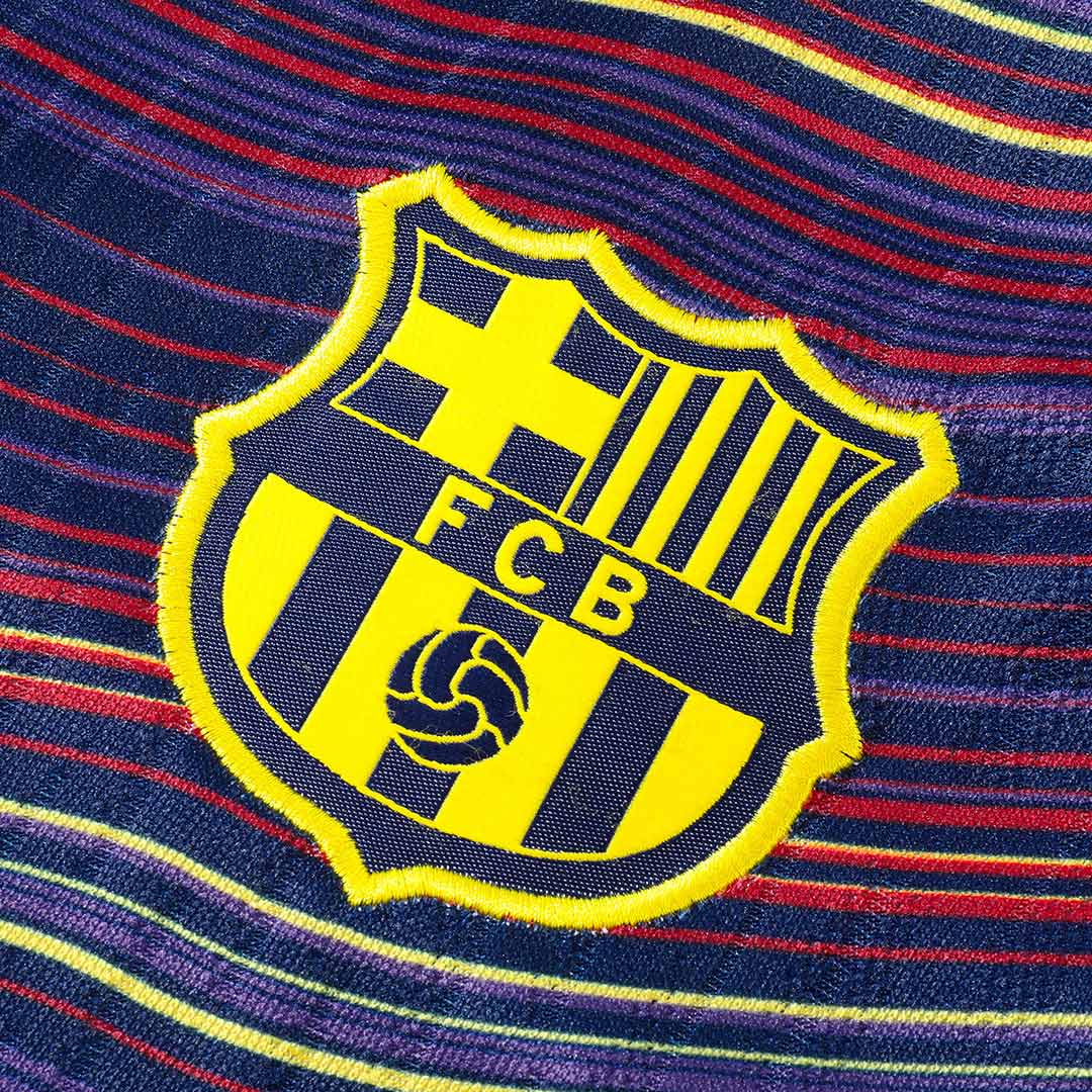 Barcelona 1/4 Zip Tracksuit 2025/26 Kids Colorful