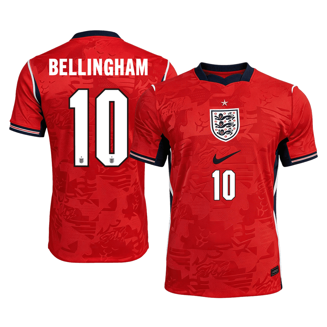 BELLINGHAM #10 England Away Soccer Jersey World Cup 2026