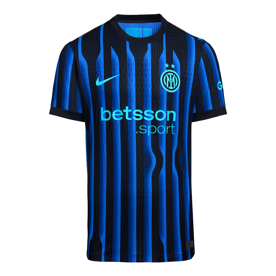LAUTARO #10 Inter Milan Home Authentic Soccer Jersey 2025/26