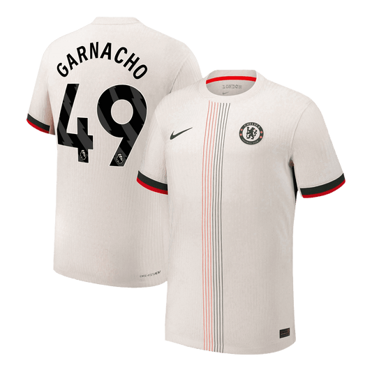 GARNACHO #49 Chelsea Away Authentic Soccer Jersey 2025/26