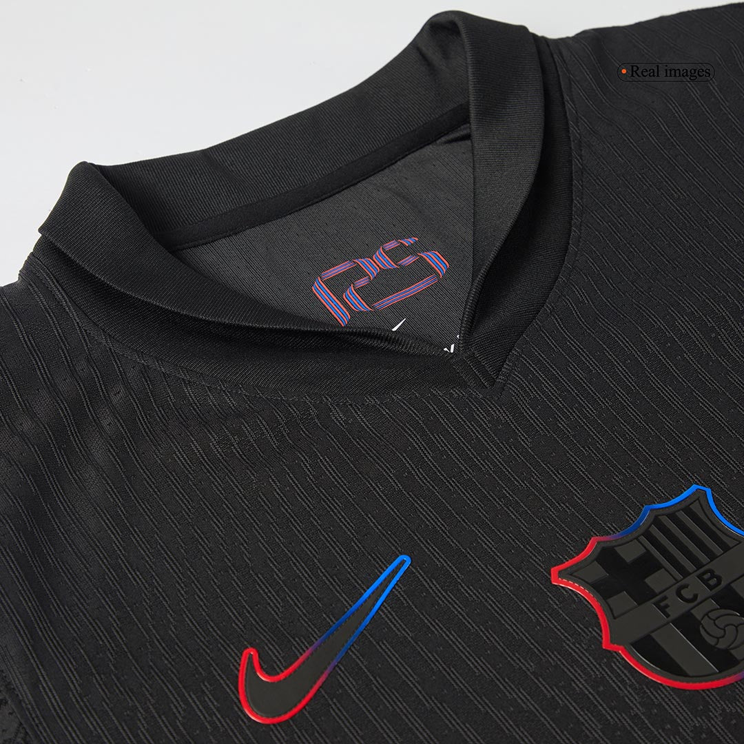 Barcelona X Travis Scott Auswärts-Fußballtrikot 2024/25 – Spielerversion