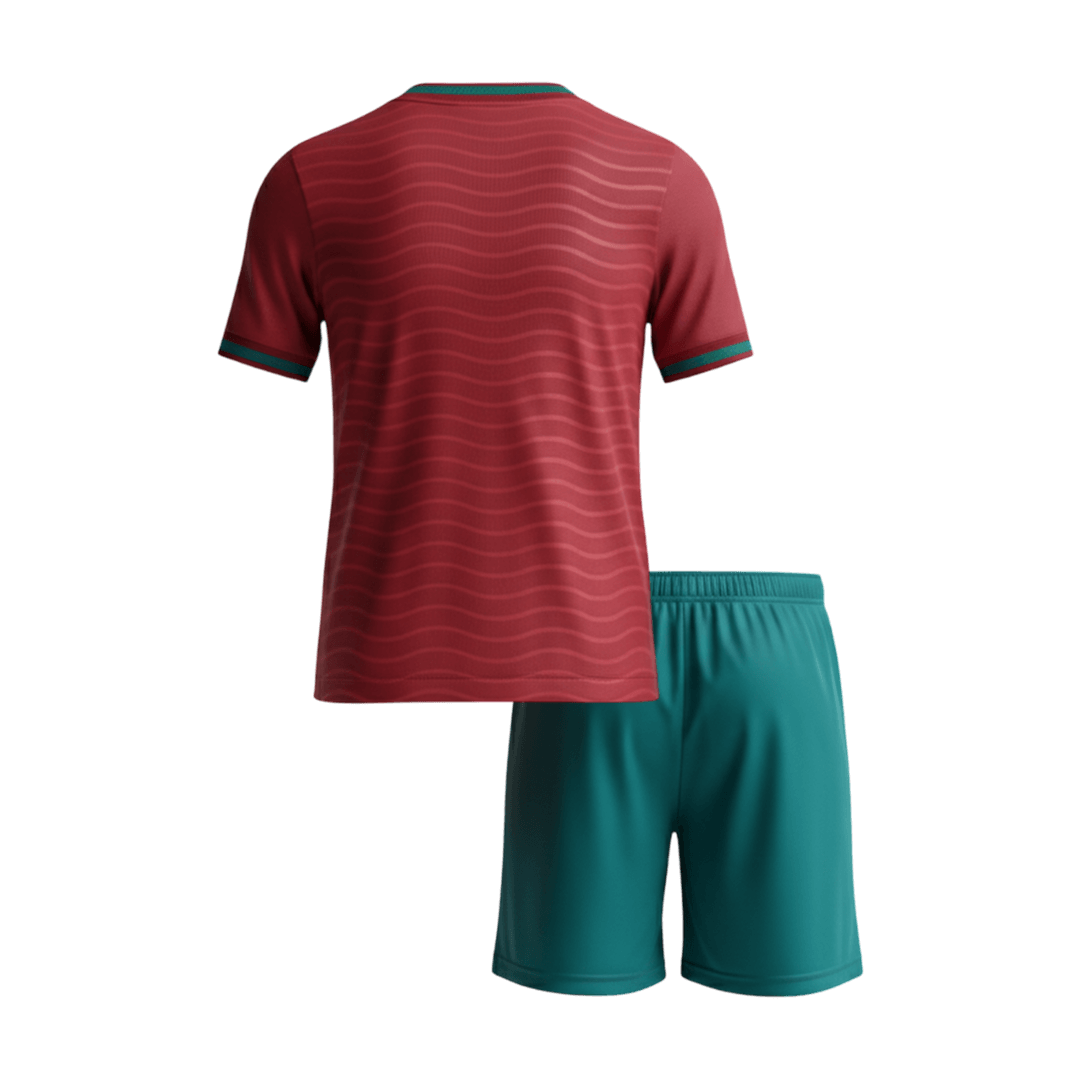 Kids Portugal Home Soccer Kits World Cup 2026