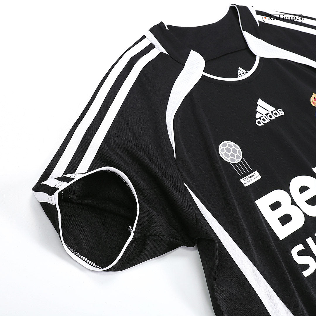 BECKHAM #23 Real Madrid Retro Jersey Away Soccer Shirt 2006/07