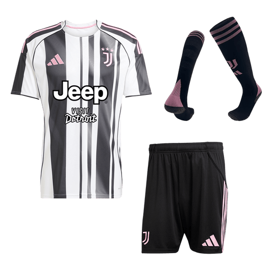 Juventus Home Jerseys Full Kit 2025/26