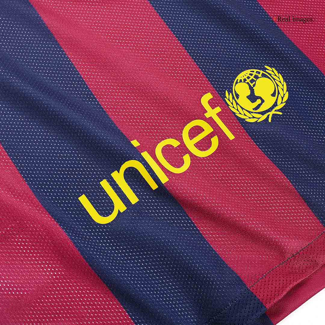 Camiseta retro de fútbol local del Barcelona #11 de NEYMAR JR 2014/15