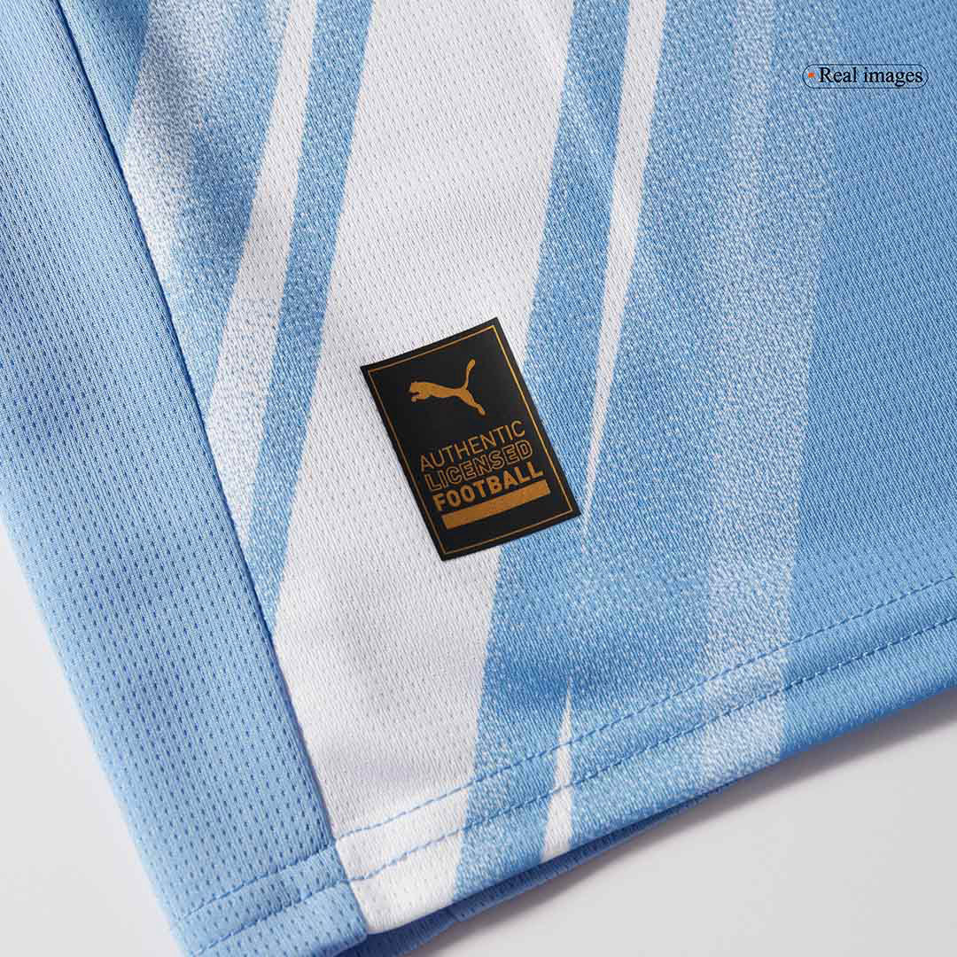 HAALAND #9 Manchester City Home Soccer Jersey 2025/26 Blue Jersey - Club World Cup