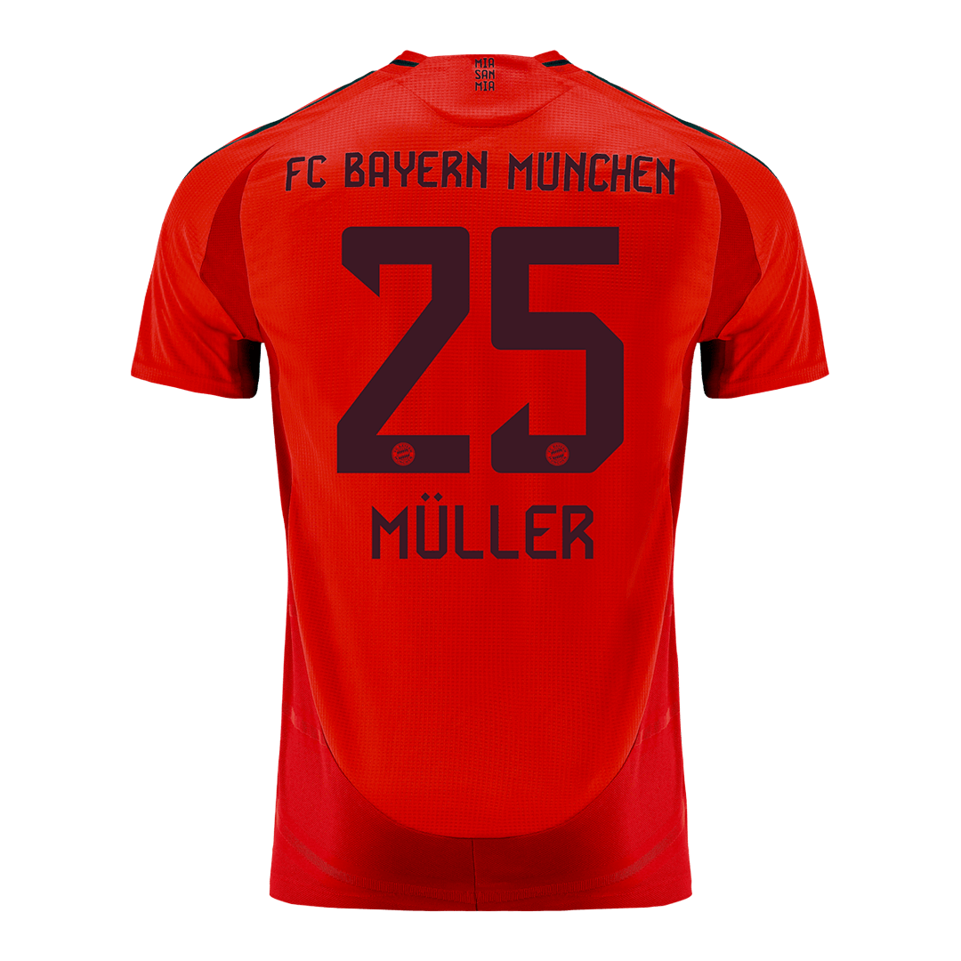 Authentic #25 Soccer Jersey Bayern Munich Home Shirt 2024/25