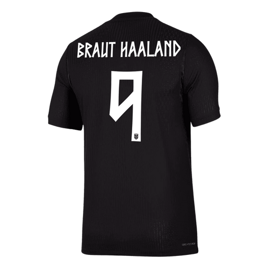 BRAUT HAALAND #9 Norway Away Player Version Jersey World Cup 2026