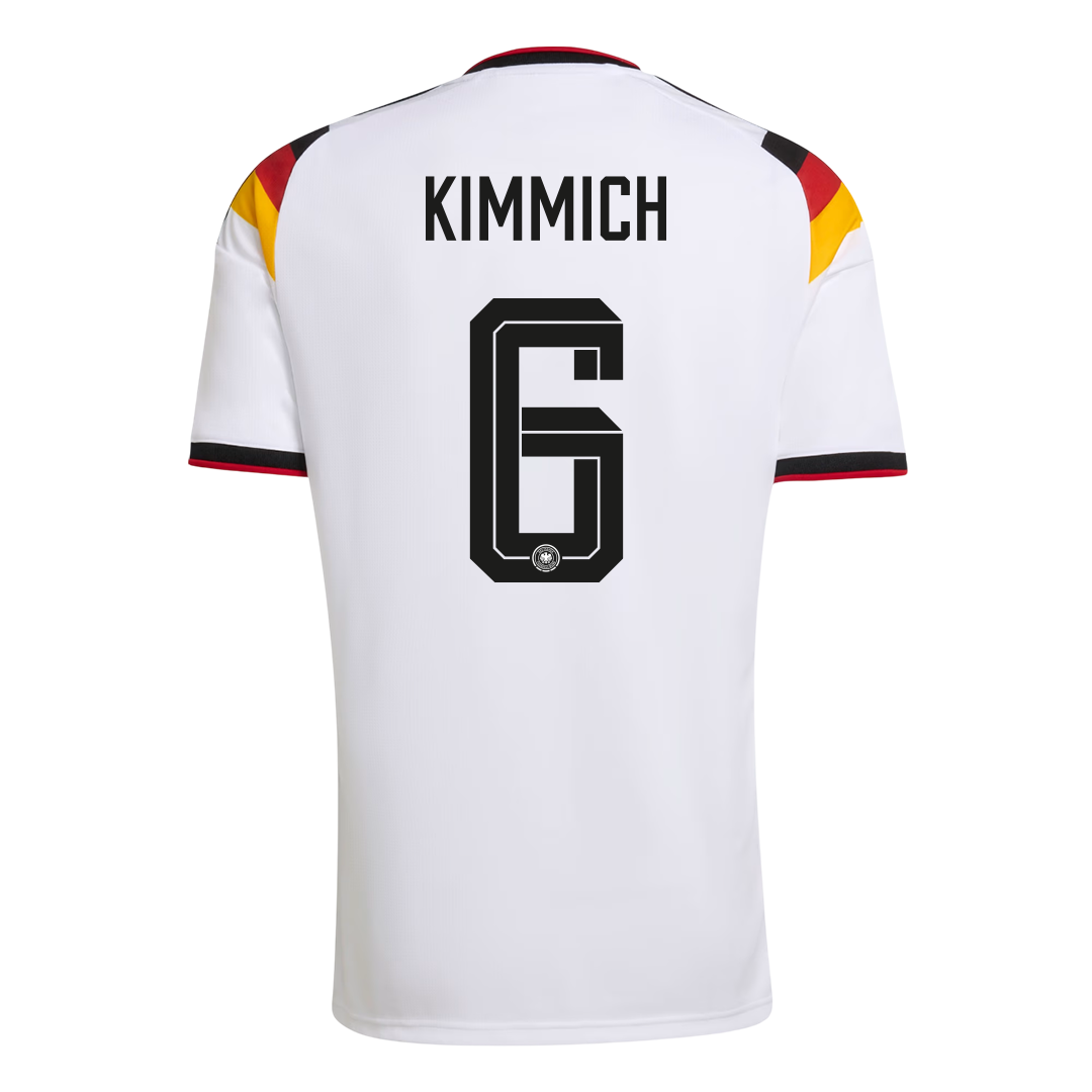 KIMMICH #6 Germany Home Soccer Jersey World Cup 2026