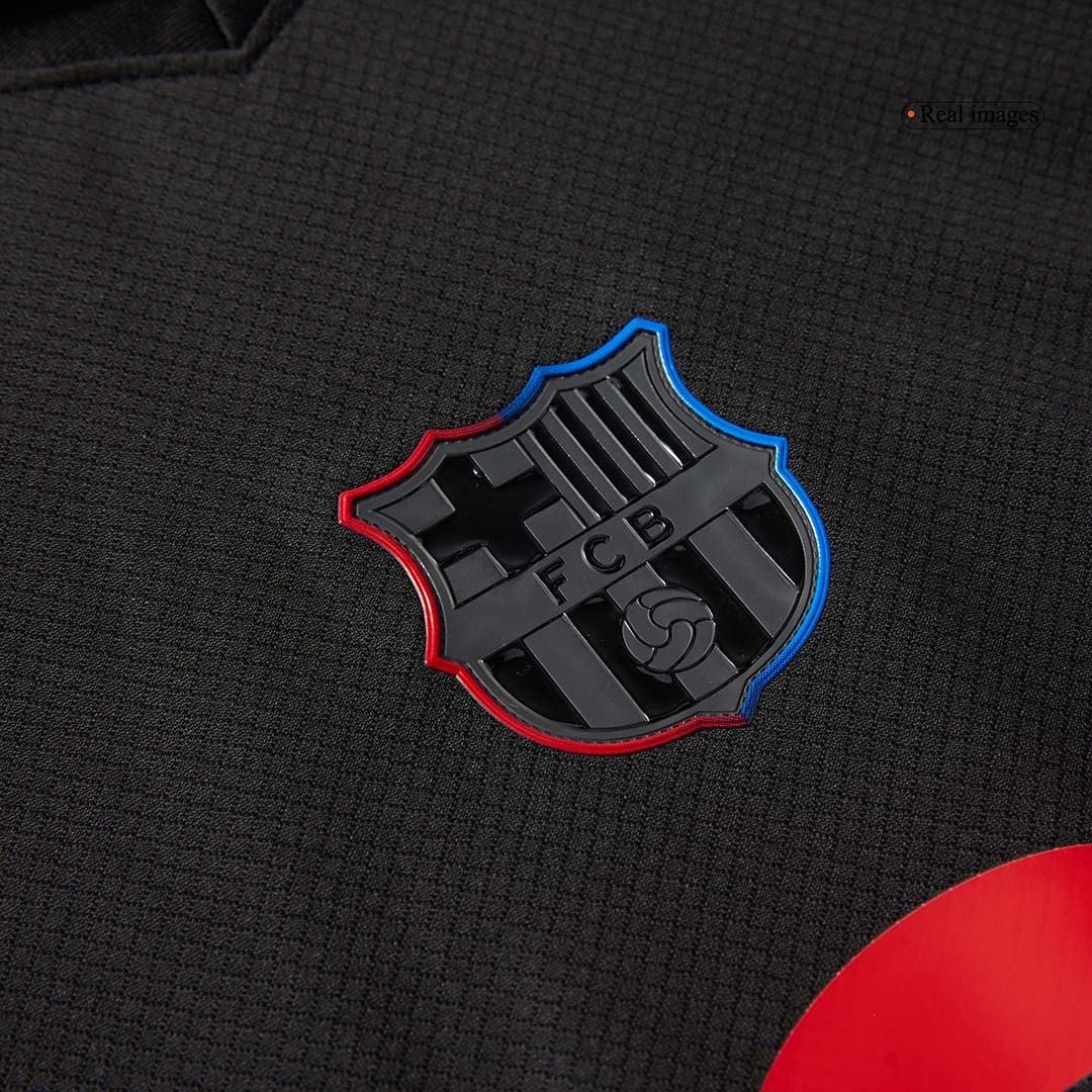 Gift-Kids Barcelona Custom Away Soccer Kits 2024/25 - Spotify Logo Without Text