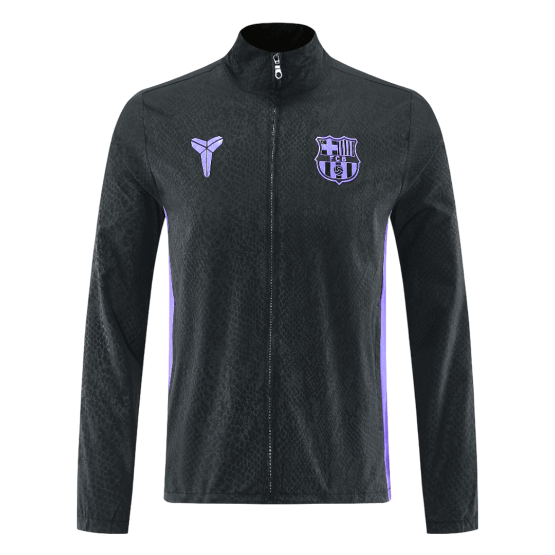 Barcelona Windbreaker Jacket 2025/26 - Black
