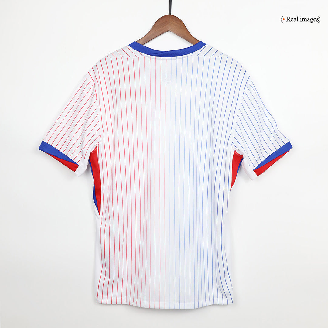 France Away Soccer Jersey Euro 2024