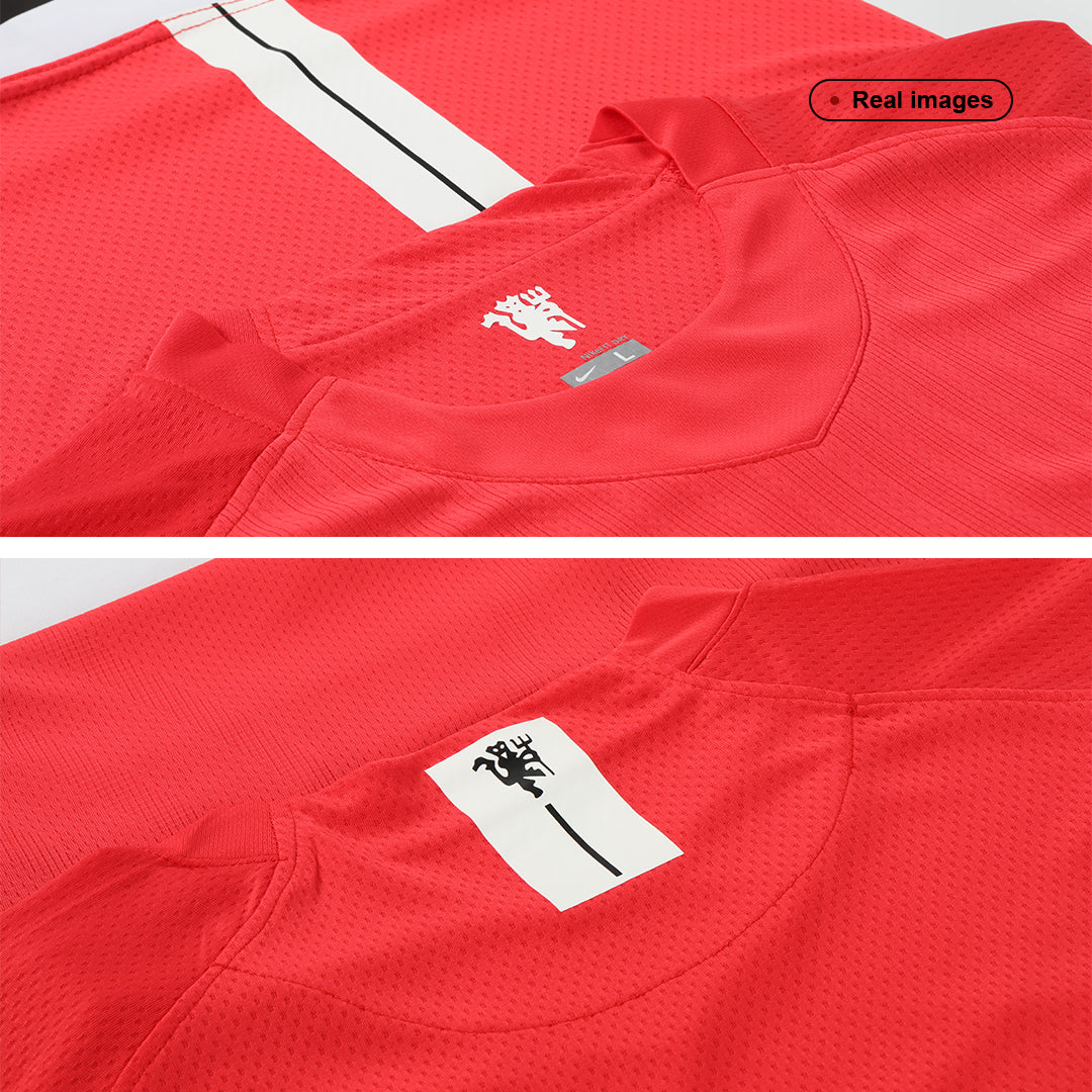 ROONEY #10 Manchester United Retro Jersey Home Soccer Shirt 2007/08