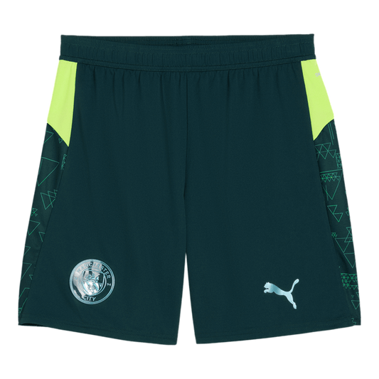 Manchester City Fourth Away Soccer Shorts 2025/26