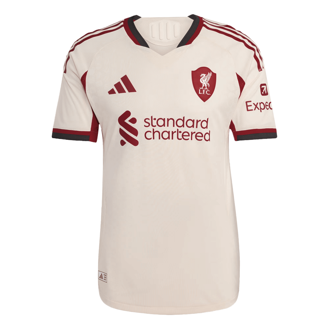 ISAK ##9 Liverpool Away Authentic Soccer Jersey 2025/26