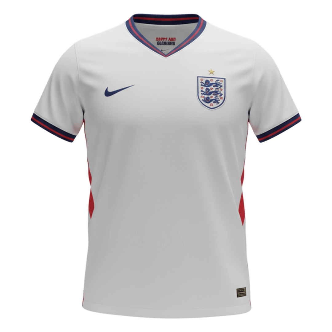 England Home Soccer Jersey World Cup 2026