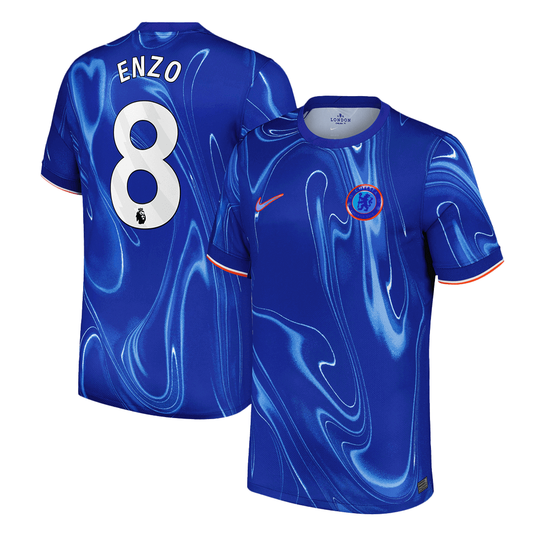 ENZO #8 Chelsea Home Soccer Jersey 2024/25