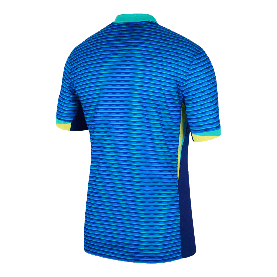 Brazil Soccer Jersey Away Custom Shirt 2024