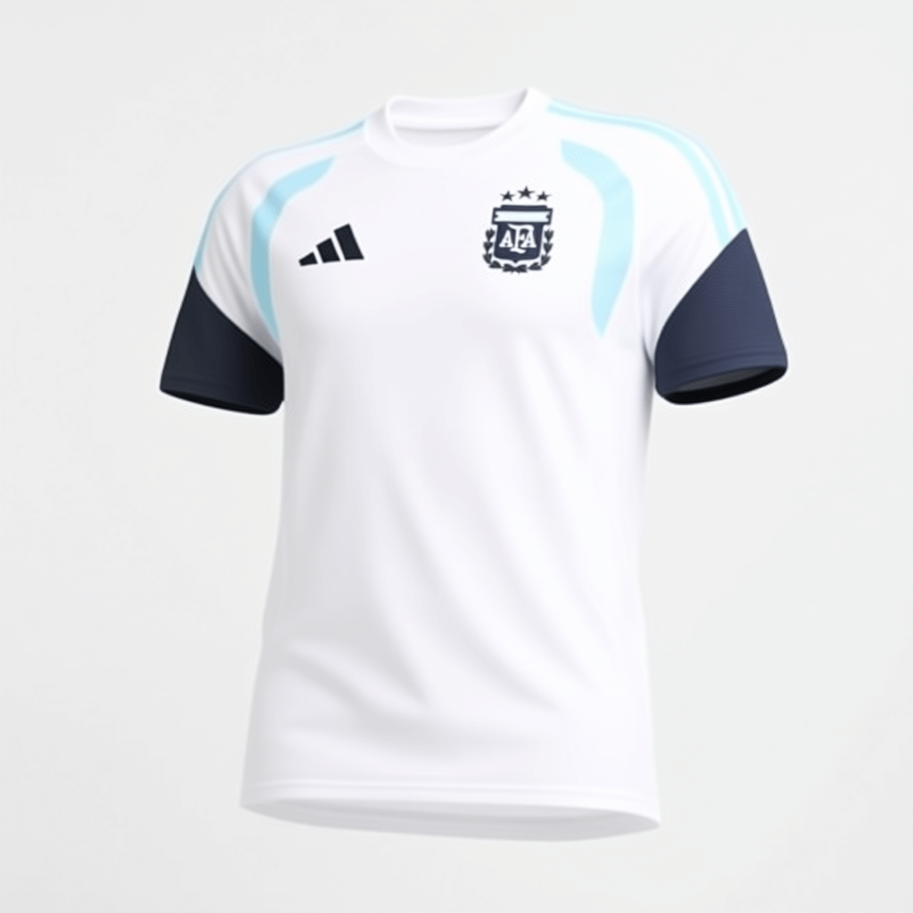 Argentina Pre-Match Soccer Jersey World Cup 2026 White