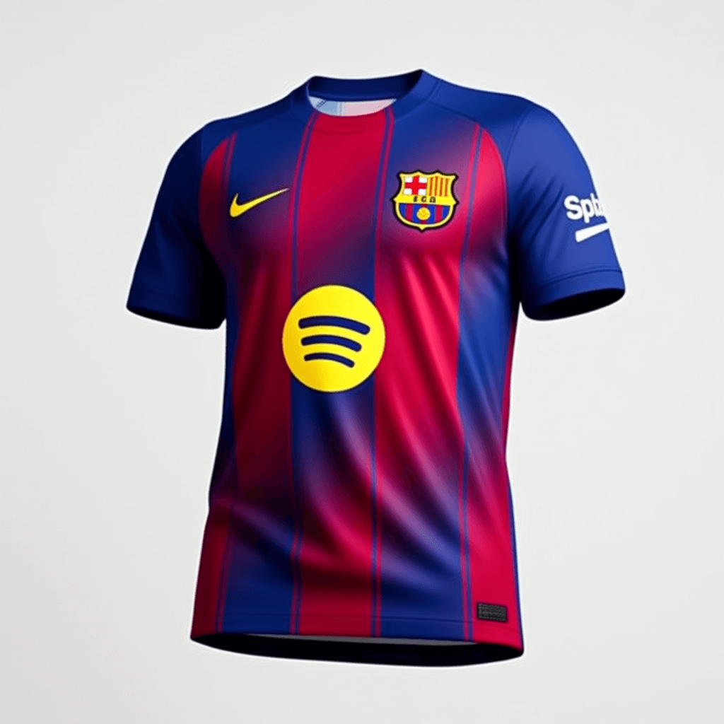 Barcelona Home Soccer Jersey 2025/26