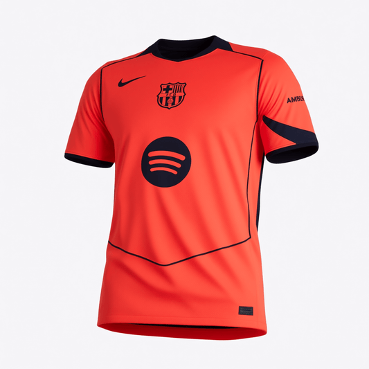 $8.9 Barcelona Third Away Soccer Jersey 2025/26