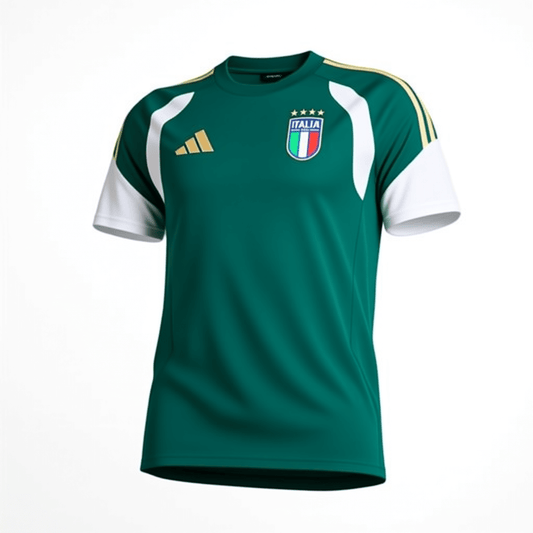 Italy Pre-Match Soccer Jersey World Cup 2026 Green