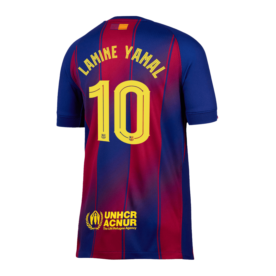 LAMINE YAMAL #10 Barcelona Heimtrikot 2025/26 -UCL
