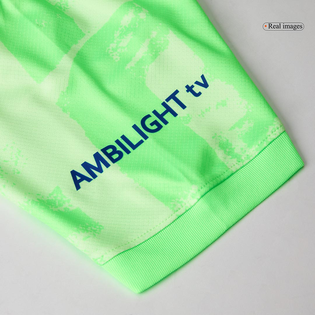 Barcelona Jersey Custom LEWANDOWSKI #9 Soccer Jersey Third Away 2024/25 - UCL Spotify Logo Without Text