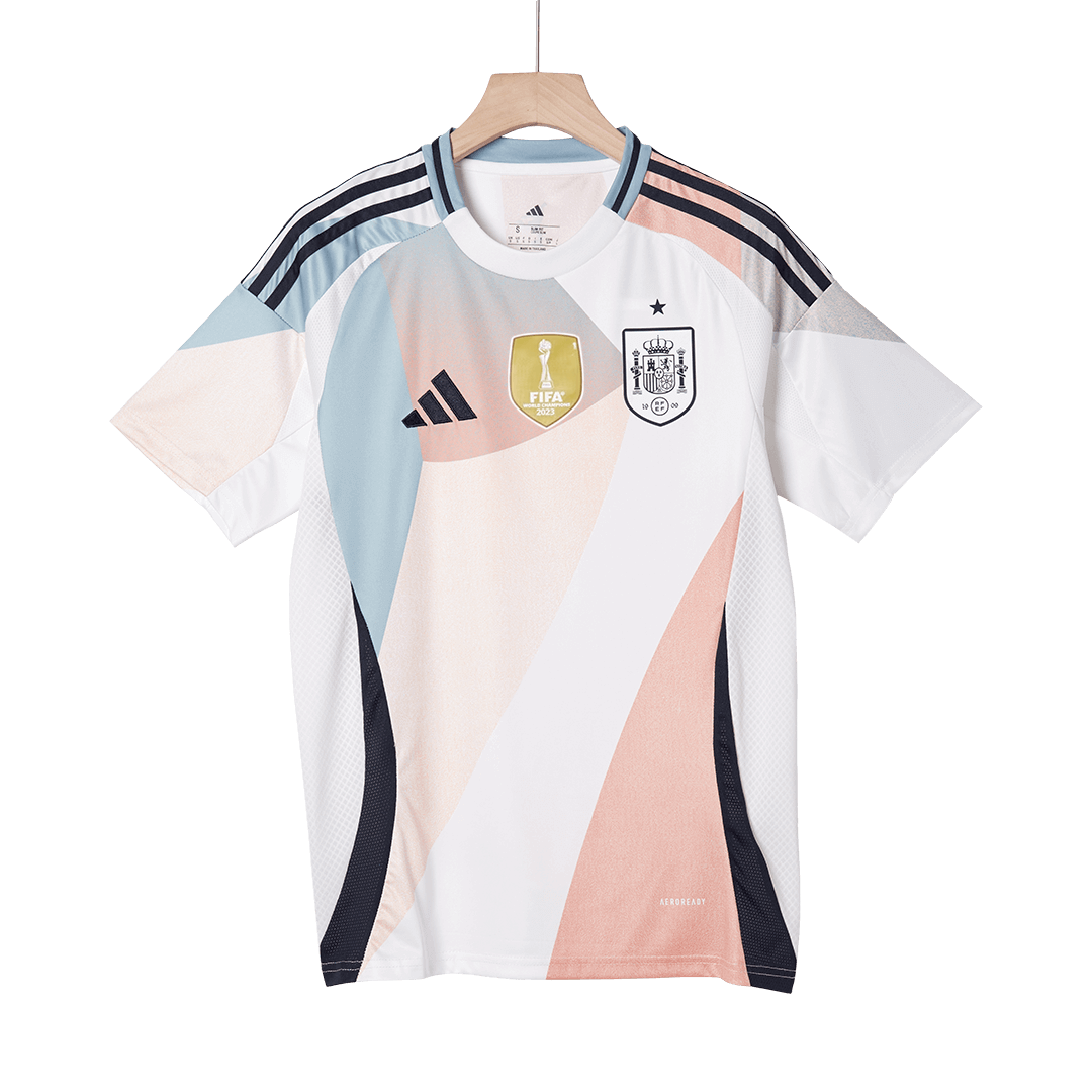 Men's Spain Away Soccer Jersey Women's Euro 2025