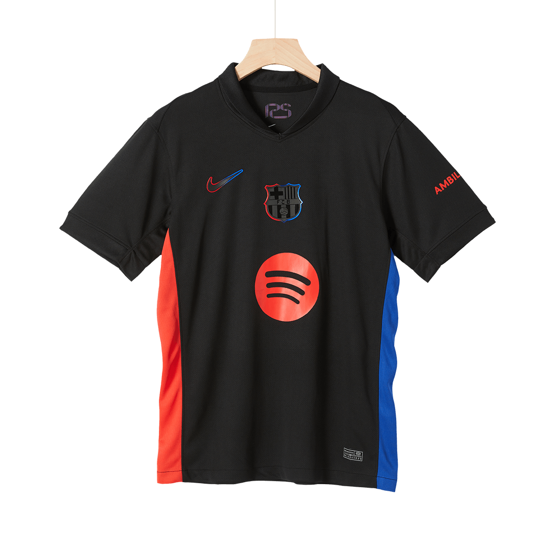 Barcelona Away Soccer Jersey 2024/25- Spotify Logo Without Text