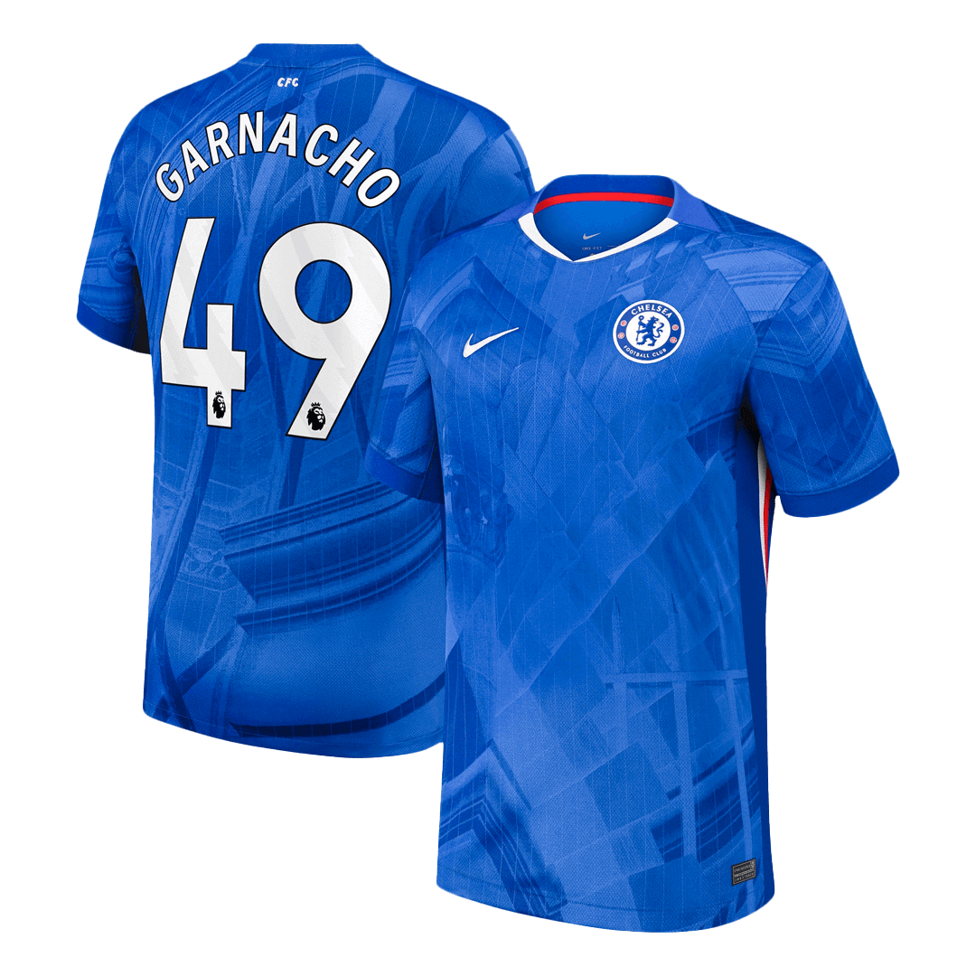 GARNACHO #49 Chelsea Home Soccer Jersey 2025/26