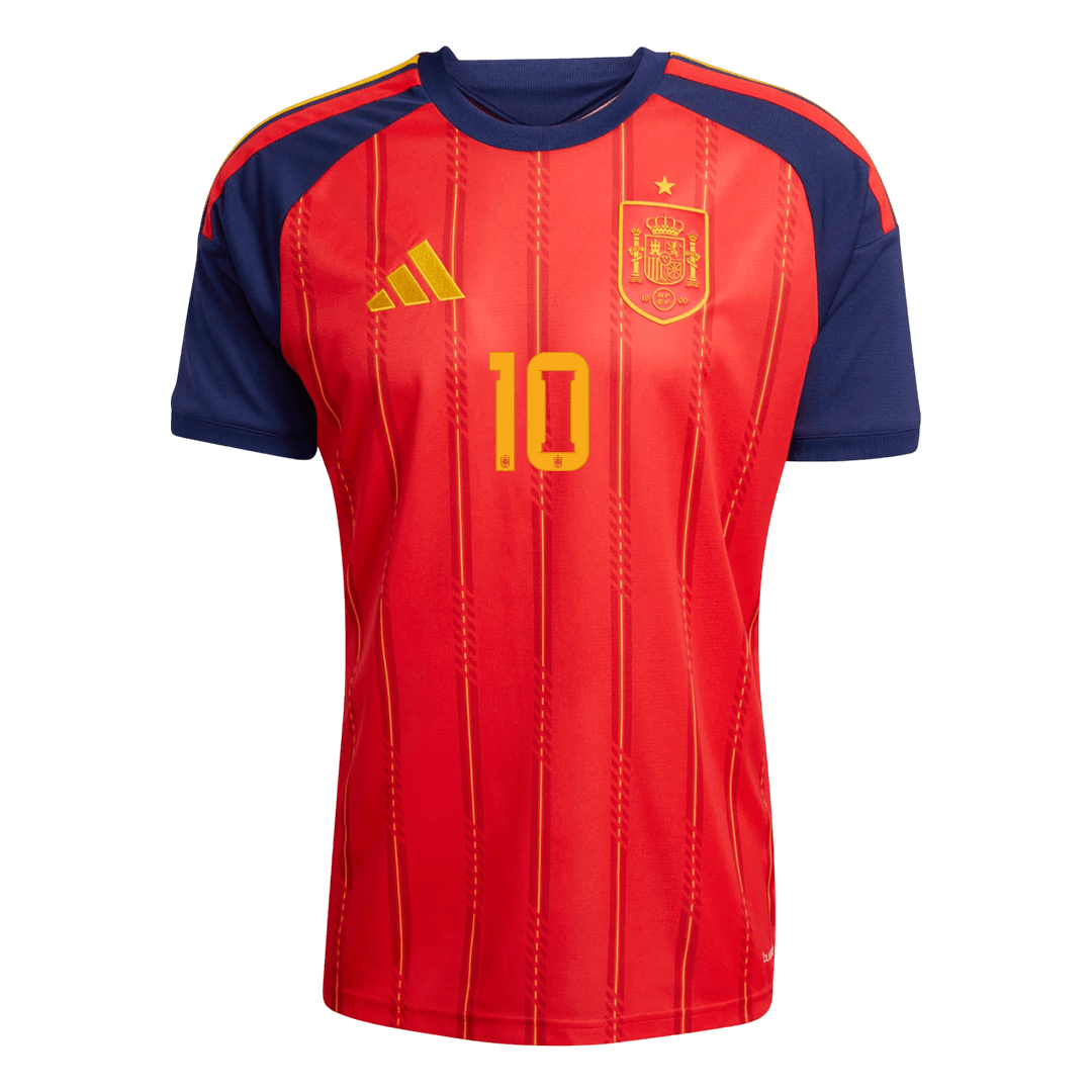 OLMO #10 Spain Home Soccer Jersey 2026