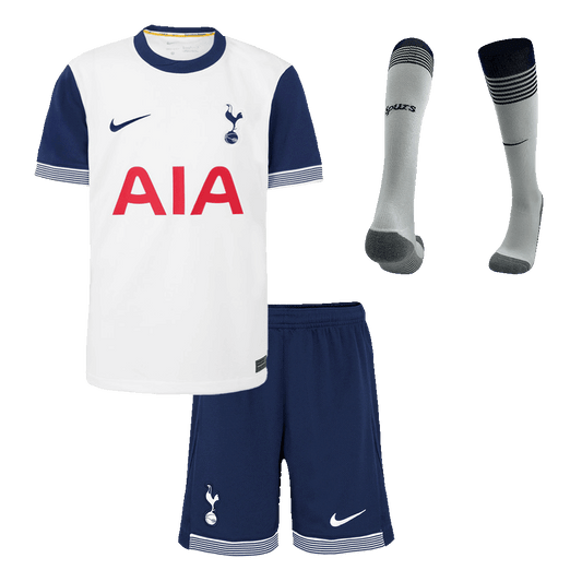 Kid's Tottenham Hotspur Home Soccer Jersey Kit(Shirt+Shorts+Socks) 2024/25