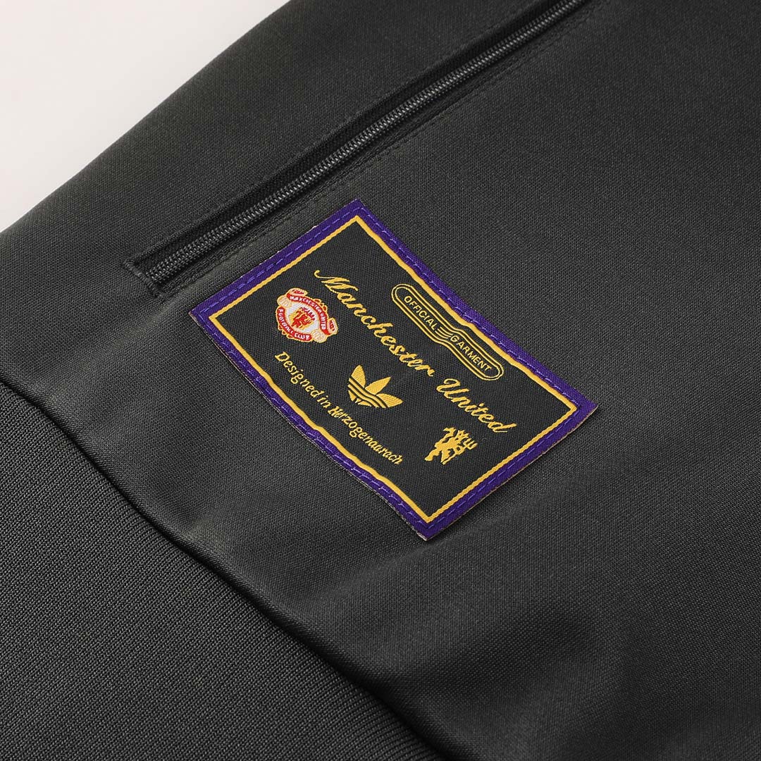 Manchester United Track Jacket 2025/26 - Black