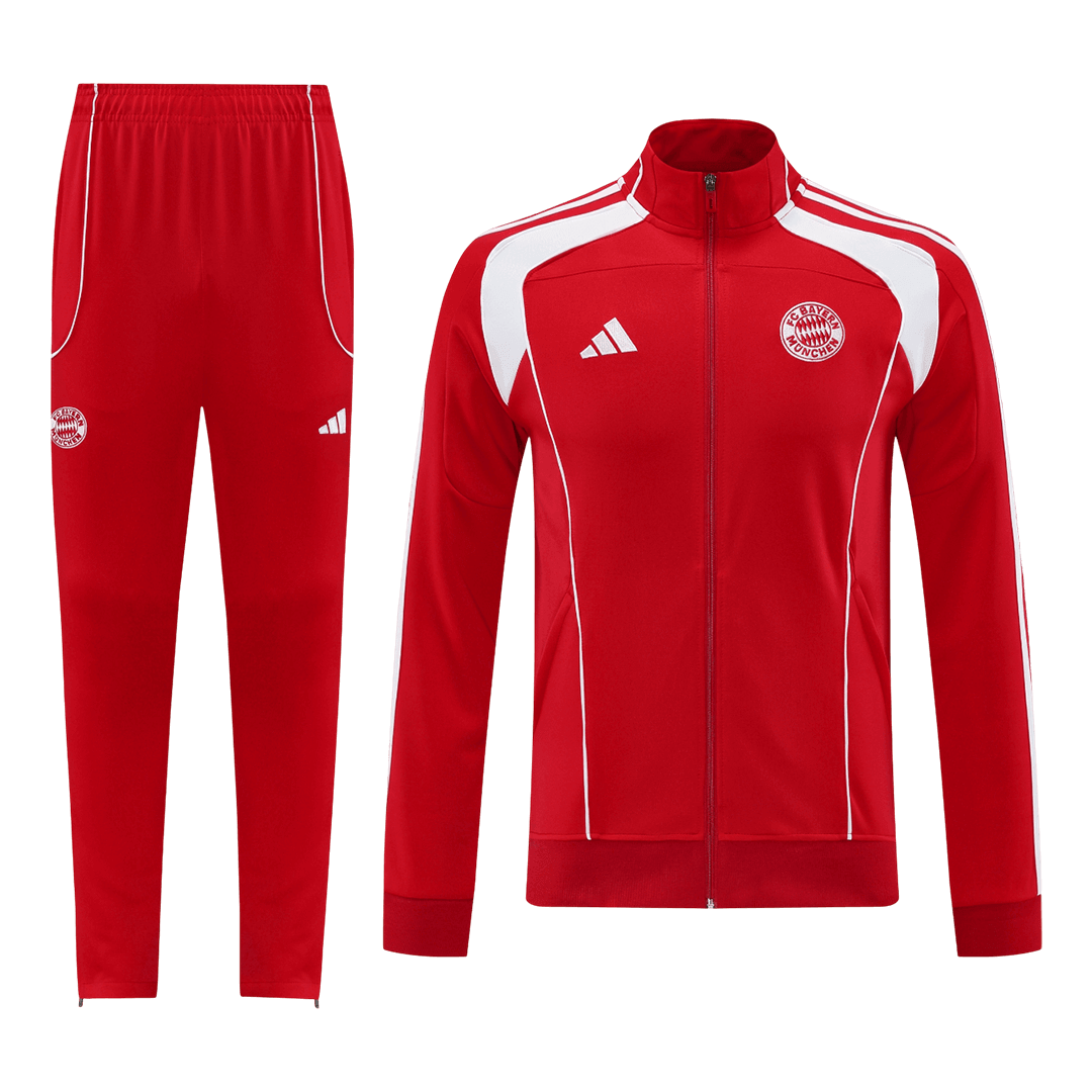 Bayern Munich Jacket Tracksuit 2025/26 Red