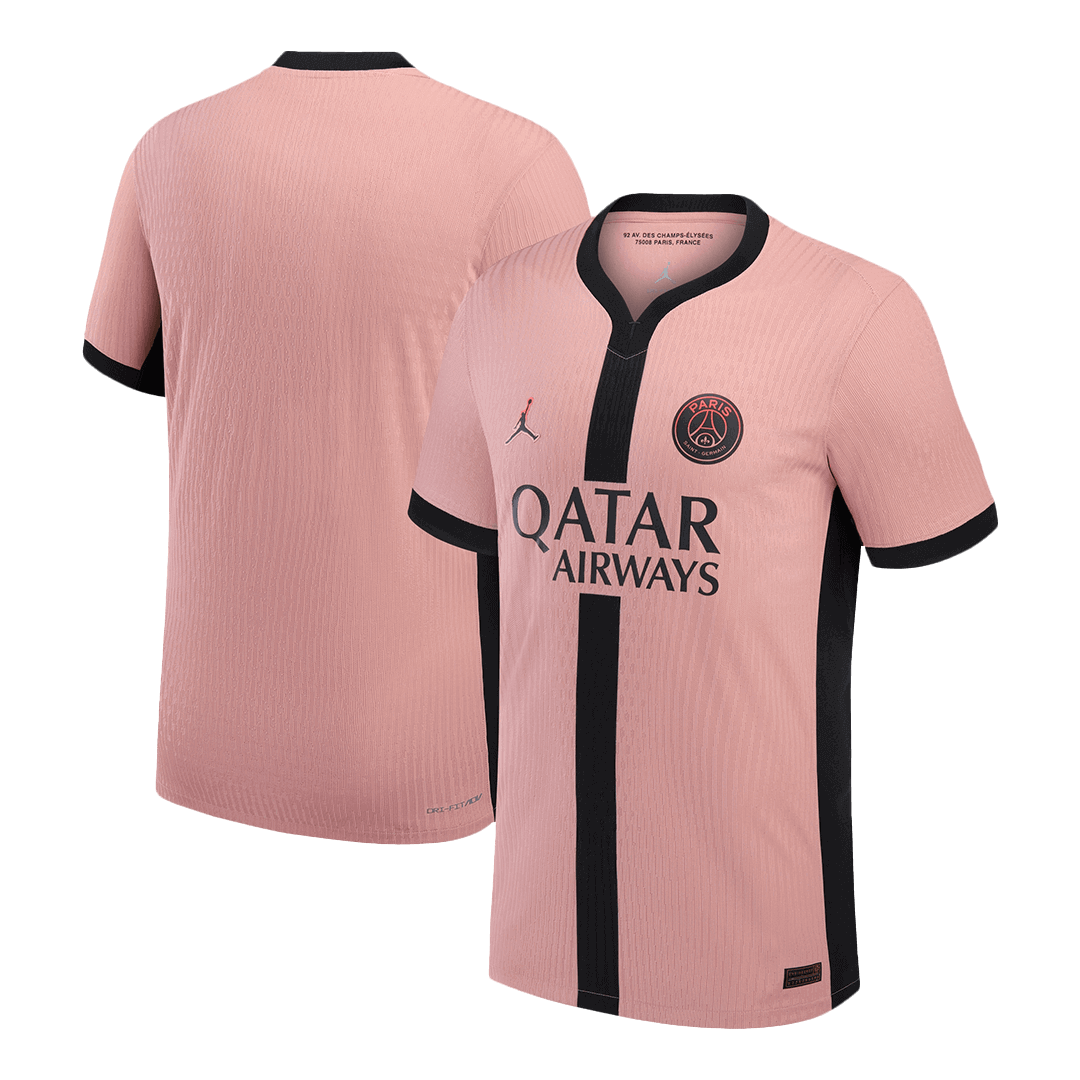 Authentic Soccer Jersey PSG Third Away Shirt 2024/25