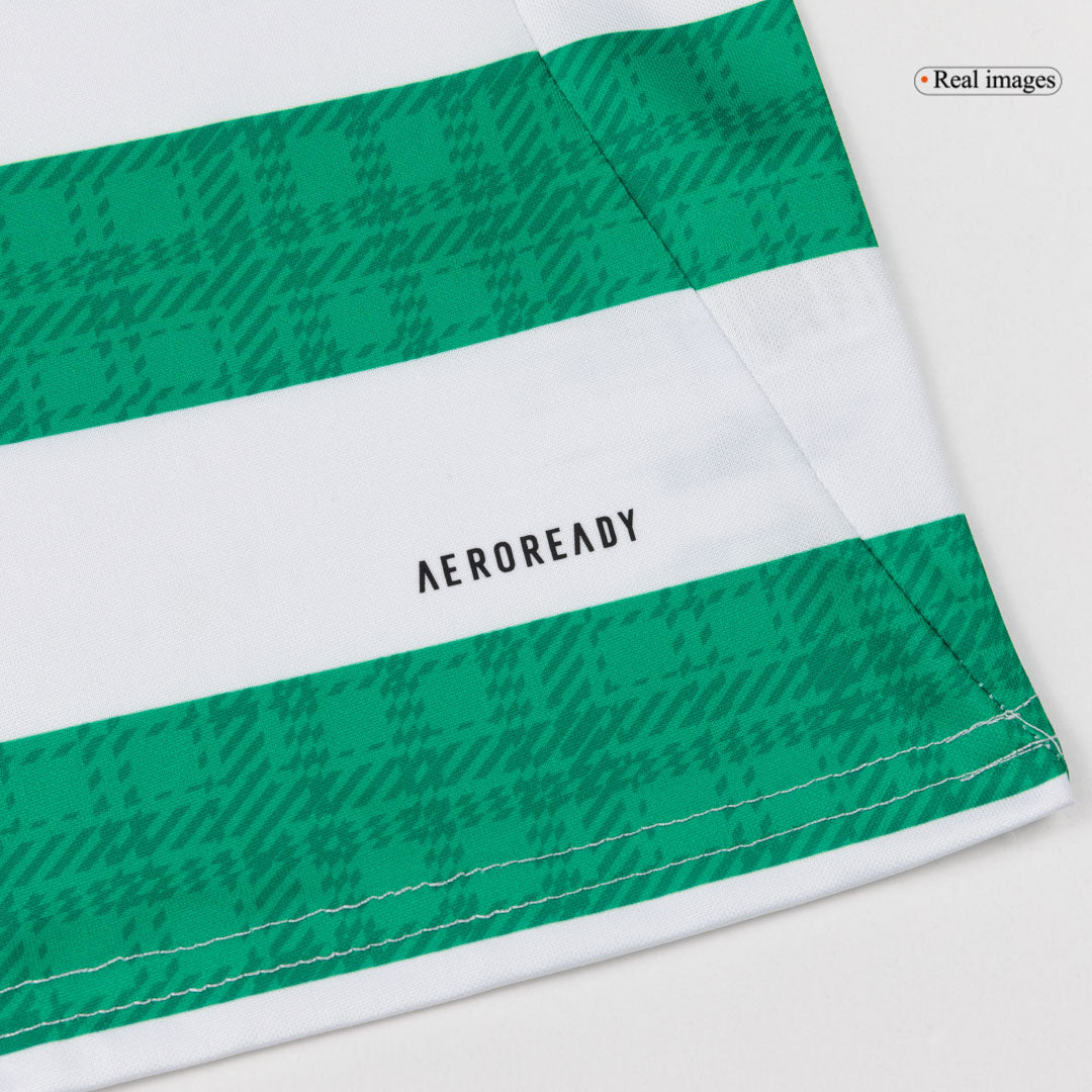 Kids Celtic Custom Home Soccer Kits 2025/26