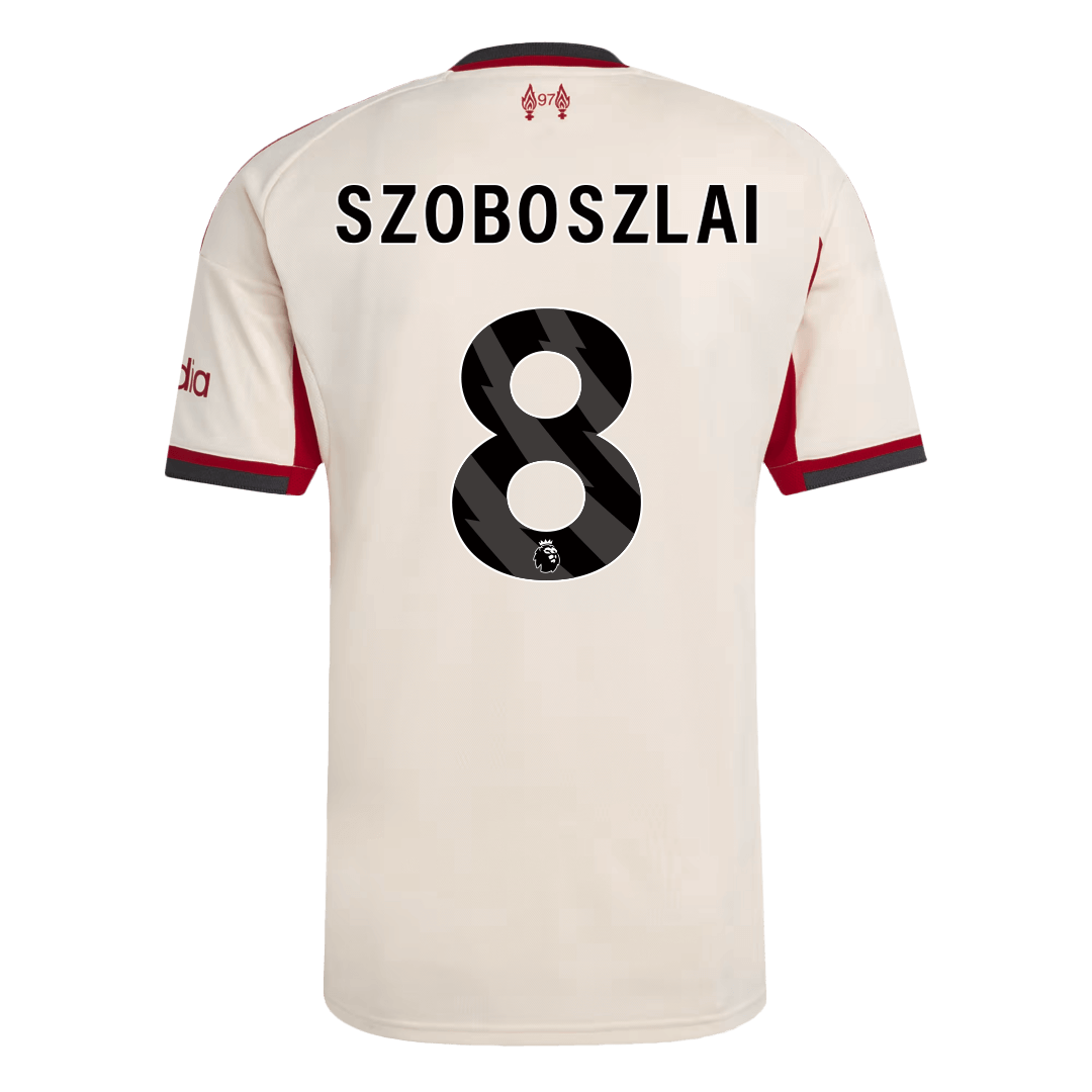 SZOBOSZLAI #8 Liverpool Away Soccer Jersey 2025/26