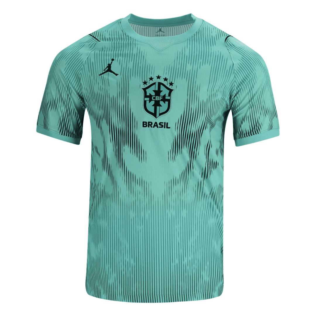 Brazil Goalkeeper Soccer Jersey World Cup 2026 Green