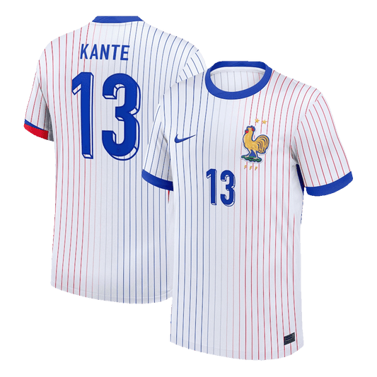 KANTE #13 France Away Soccer Jersey Euro 2024