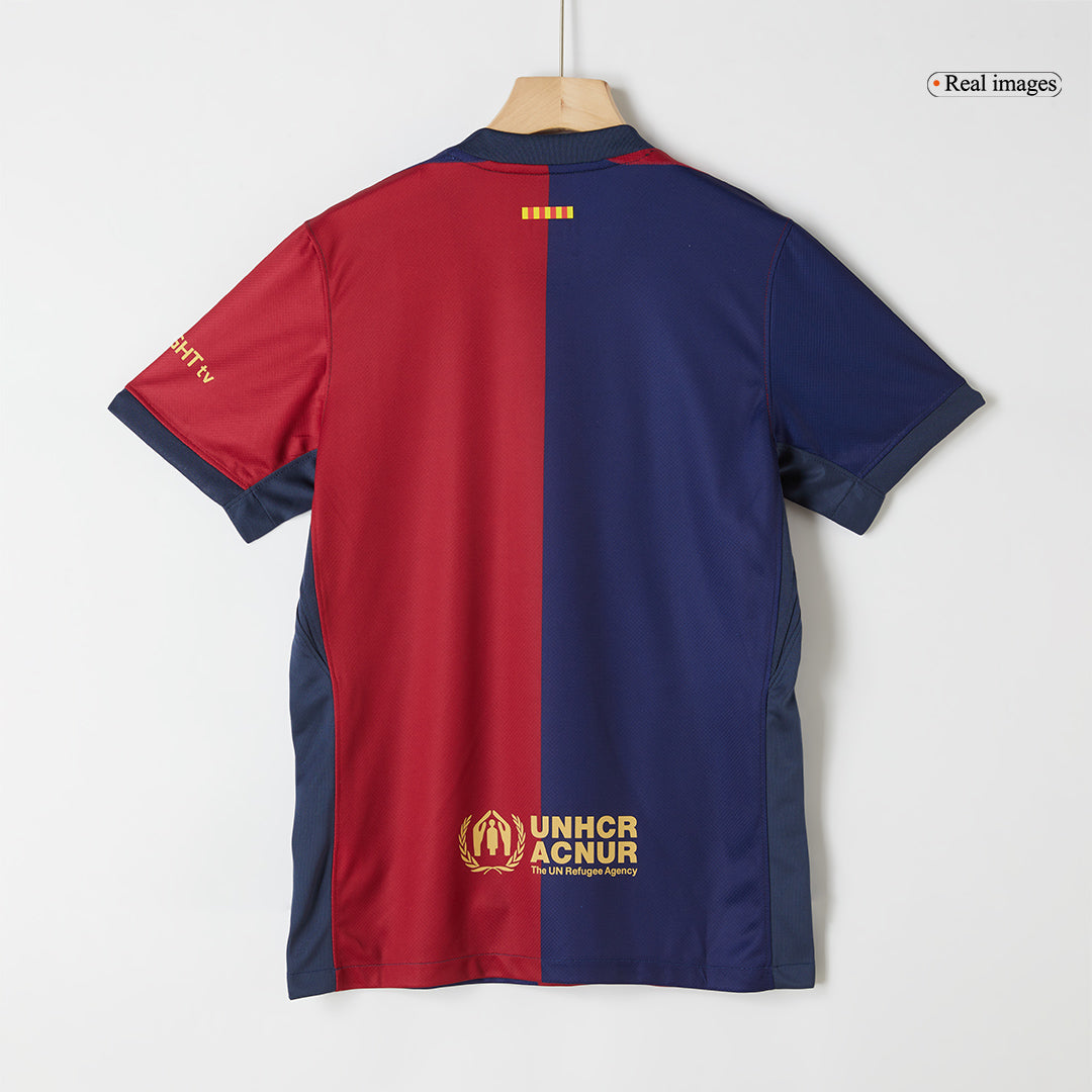 Barcelona Home Soccer Jersey 2024/25 - COLDPLAY