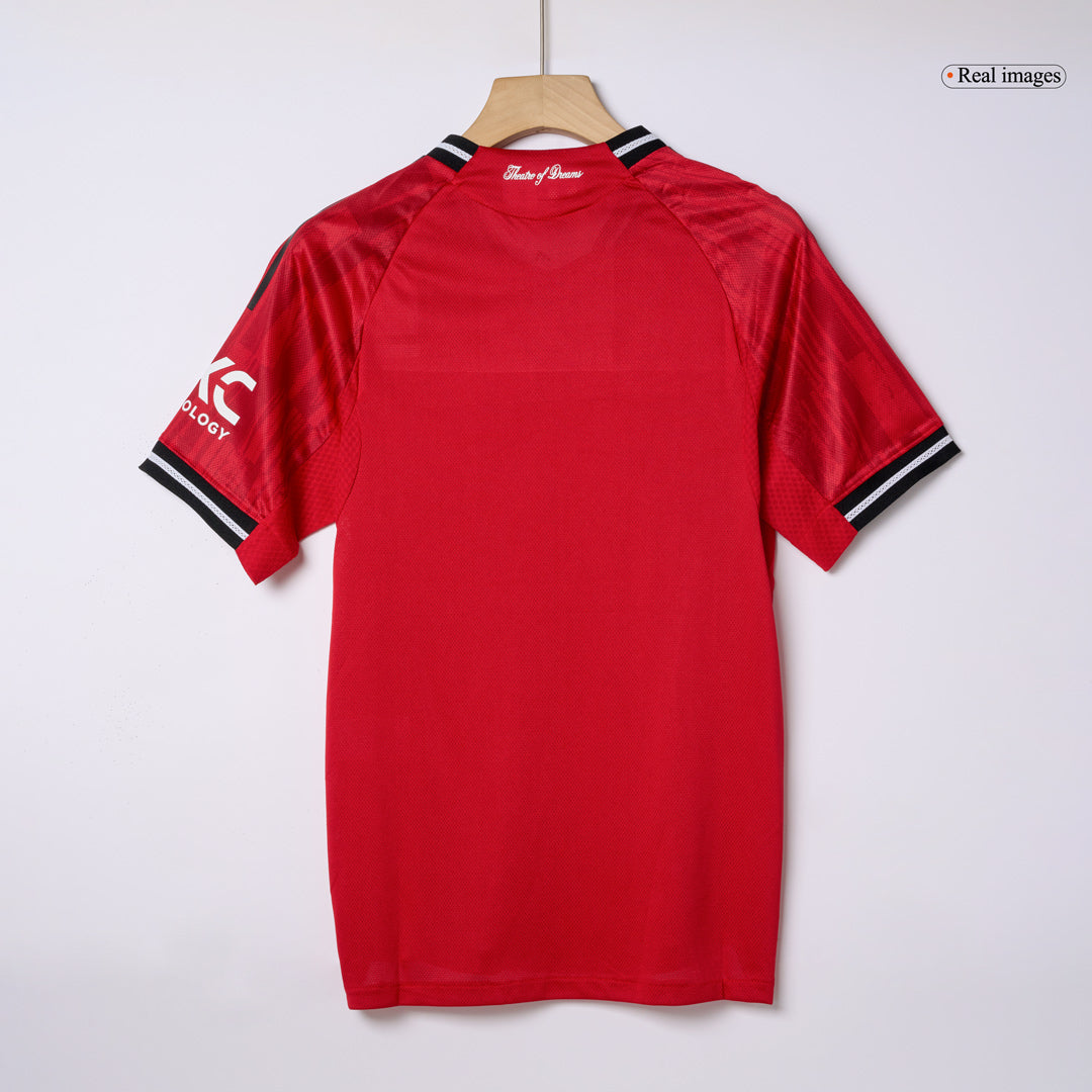ŠEŠKO #30 Manchester United Home Authentic Soccer Jersey 2025/26