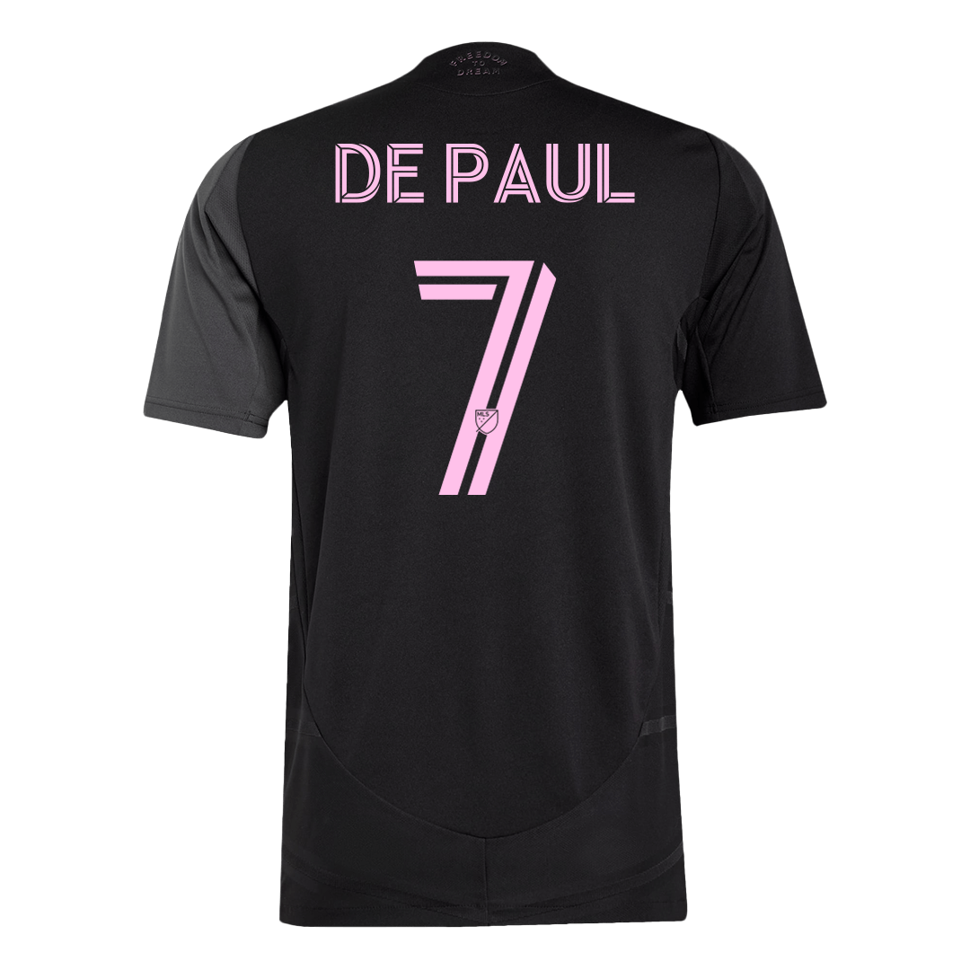 DE PAUL #7 Inter Miami CF Away Authentic Soccer Jersey 2025