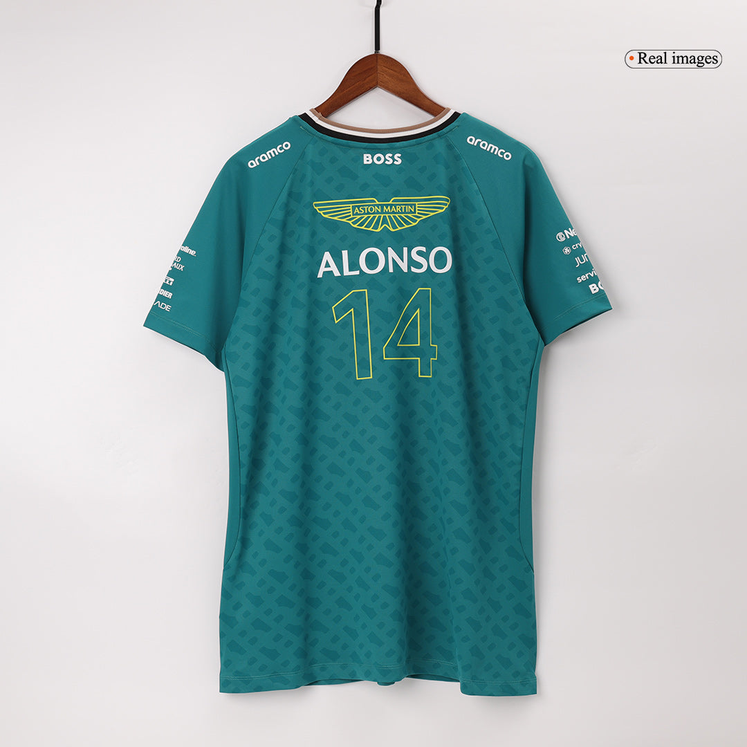 Gift-Fernando Alonso #14 Aston Martin Cognizant F1 Shirt 2024