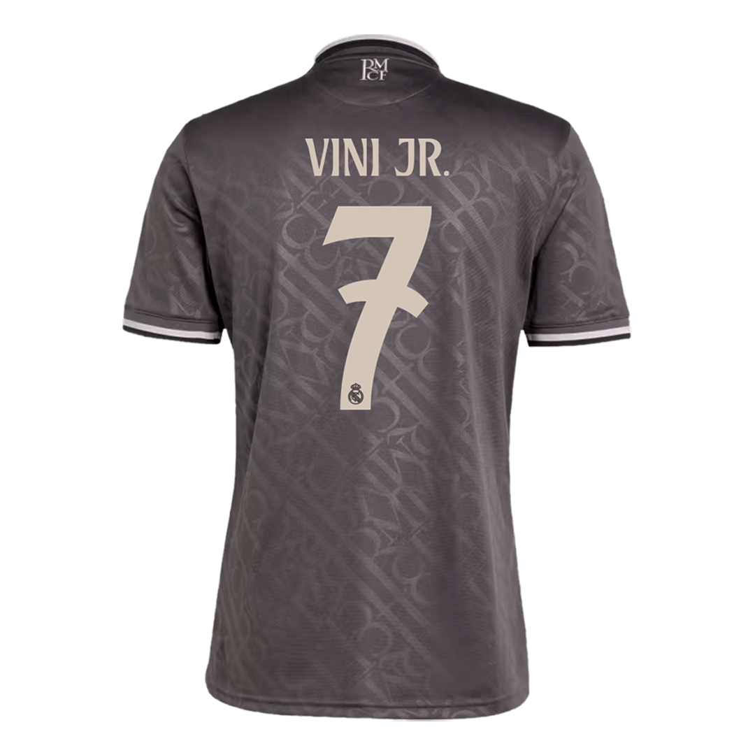 VINI JR. #7 Real Madrid Third Away soccer jersey 2024/25