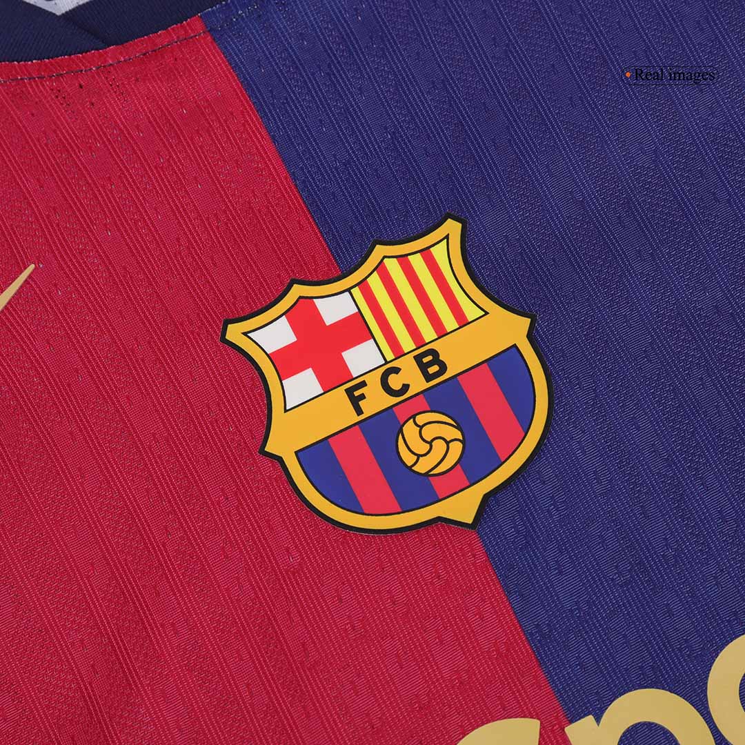 Authentic RAPHINHA #11 Barcelona Soccer Jersey Home Shirt 2024/25 - UCL
